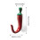 Multipurpose Easy Install Pepper Shaped Hook Adhesive-Gray 4