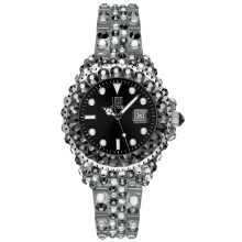 LIGHT TIME Mod. MEDITERRANEO - Full Strass / Black