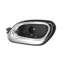 Left Door Inside Handle Base 20955311 20955302 for Chevy Camaro 2010-2015 Side Door Handle Open Chrome Trim Panel