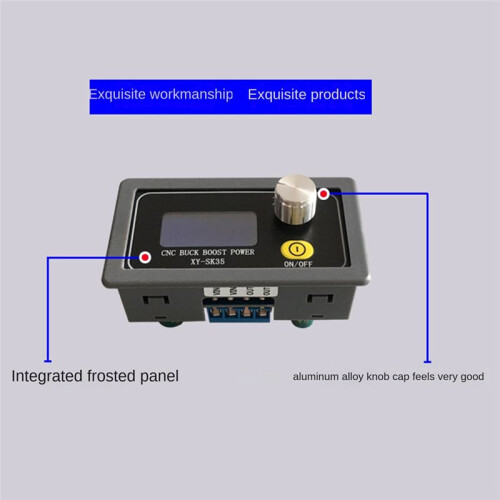 50W  CNC Antihypertensive Boost Converter 5-30V Adjustable Power Supply Input Constant Voltage Solar Charging Module 1