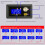 50W  CNC Antihypertensive Boost Converter 5-30V Adjustable Power Supply Input Constant Voltage Solar Charging Module 4