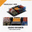 250W Audio Frequency Divider Two Way Hifi Speaker Crossover Stage Performance High Power Frequency Divider 3