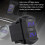 Φορτιστής γρήγορης φόρτισης τύπου Rocker Switch 3.0 USB με οθόνη βολτ, οθόνη διπλών 7