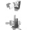 For Ruyi S Stabilizer Quick Release Plate Universal L-Shape Vertical Shooting Plate SLR Tripod Hydraulic  Plate 8