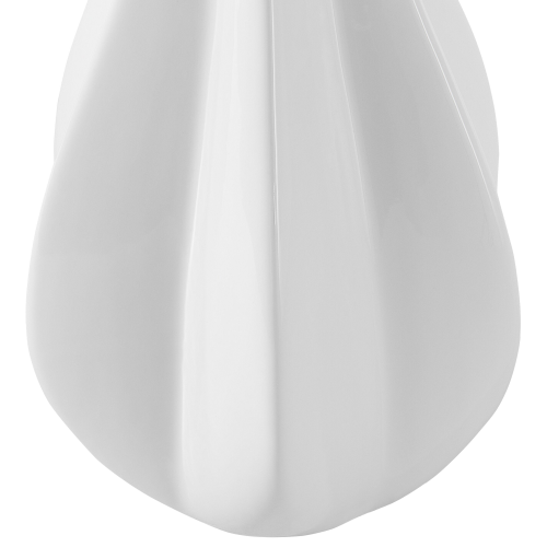 Beliani Table Lamp SANTEE Porcelain Off-White 2