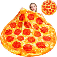 Pătură de pizza Livhil, mărime adult, 71", față-verso