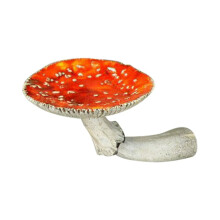 Gomba alakú függőpolc gyantából, közepes, 10 cm