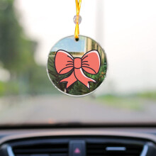 Weihnachtliches Wandschild aus Kunstharz, eleganter, warmer Stil, 1 Stück
