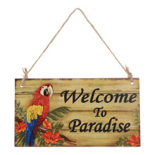 Hawaii Luau fa függőtábla 20.4x11cm