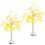 Artificial Tree with Warm White LED Lights 2FT 1