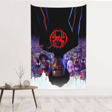 Tapisserie murale Les Super Nanas, en polyester imperméable, idéale pour la salle de bain, la chambre, le salon ou une chambre d'étudiant. Cadeau