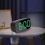 Despertador digital com visor LED, formato 12/24 horas, função soneca e temperatura. 6