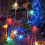 Christmas snowflake string lights 40 LED waterproof 3
