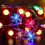 Christmas snowflake string lights 40 LED waterproof 4