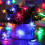 Christmas snowflake string lights 40 LED waterproof 5