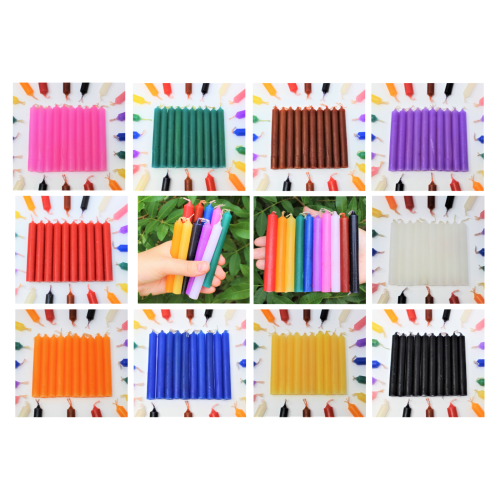 Mini alterlys 10 cm pakke med 10 2