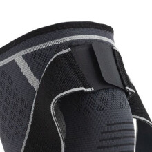2 piezas de rodilleras - nylon, gris, M (60-70kg)