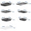 7 Piece Non Stick Bakeware Set With Cooling Rack 2