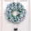 Pine Snow Flocked Wreath 11.8 inch 3