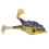 Thunder Frog Esca morbida in silicone, nero/giallo 6