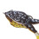 Thunder Frog Esca morbida in silicone, nero/giallo 11