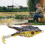 Thunder Frog Esca morbida in silicone, nero/giallo 13