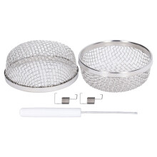 Tela de proteção para equipamentos de RV, com ventilação e fácil instalação, resistente às intempéries e com proteção contra insetos. A