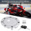 MotoLock Universal Fit, Σετ κλειδαριών καπακιού καυσίμου από ανοξείδωτο ατσάλι υψηλής 7
