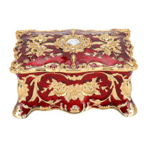 Romantische Spieluhr, Vintage-Spieluhr mit exquisitem Vintage-Design, Erinnerungsbox (Batterien nicht erforderlich), europäische