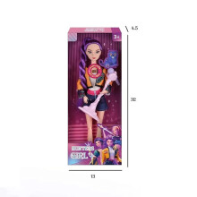 ([1PCS] Rumi) 3PCS Singing Collectible Cosplay Kpop Demon Hunters Dolls Moveable Joint Figure