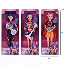 ([3PCS] Rumi+Mira+Zoey) 3PCS Singing Collectible Cosplay Kpop Demon Hunters Dolls Moveable Joint Figure