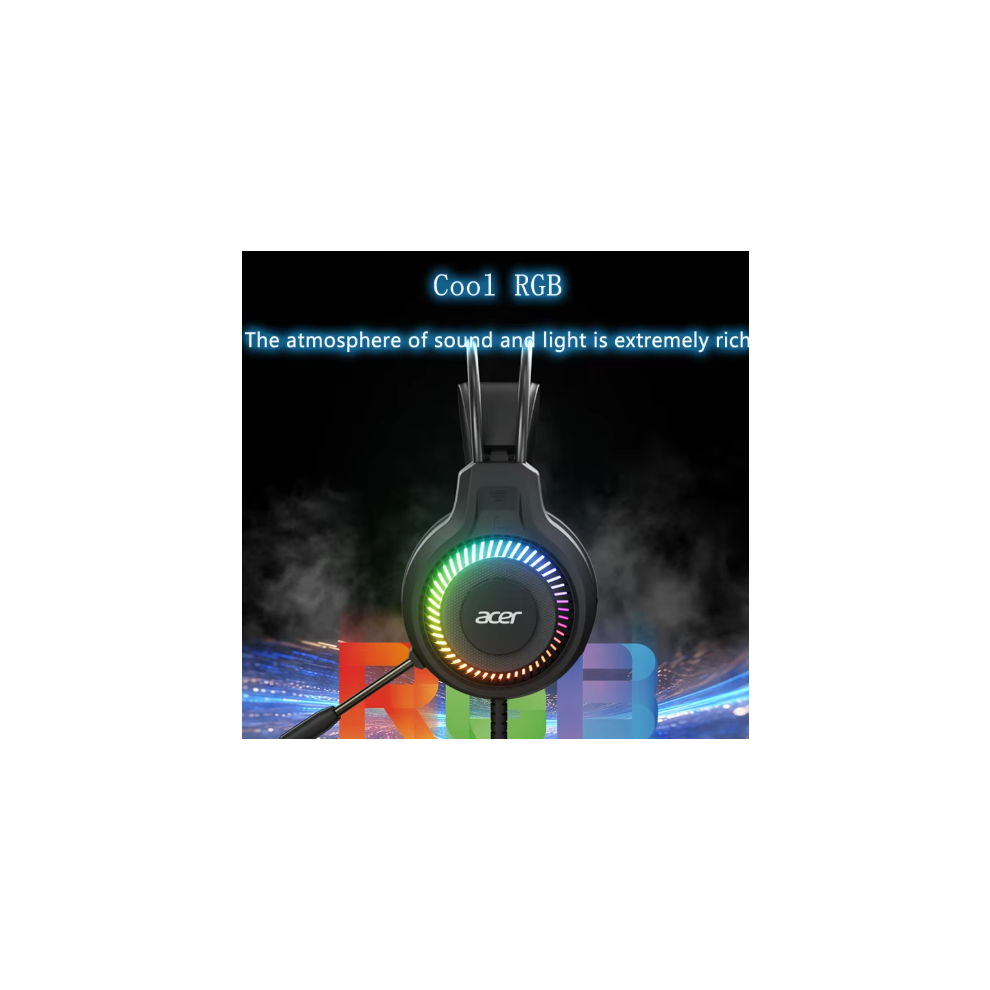 Acer Gaming Headphones With Mic Light 55832755