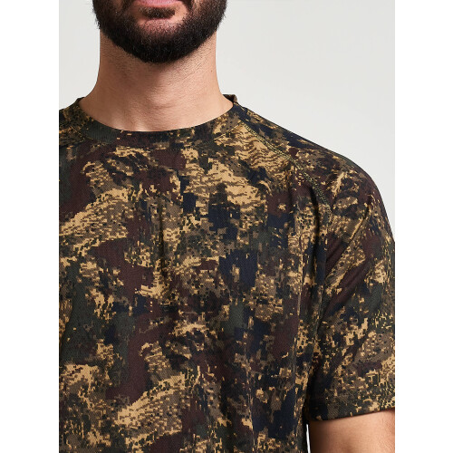 JACK PYKE JACK PYKE Short Sleeve Crew Neck T-Shirt Digicam Medium 1