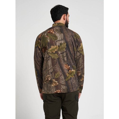 JACK PYKE Jack Pyke Quick Wick Armour Long Sleeve Top English Oak Evolution Large 1