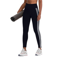 Kompressions-Leggings mit Bauchkontrolle für Damen, Hoch Taillierte Workout-Lauf-Yogahose Weiß XL