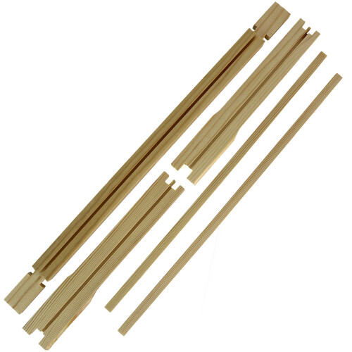 Actiasbee National Beehive DN4 Flat Pack Brood Frames 1