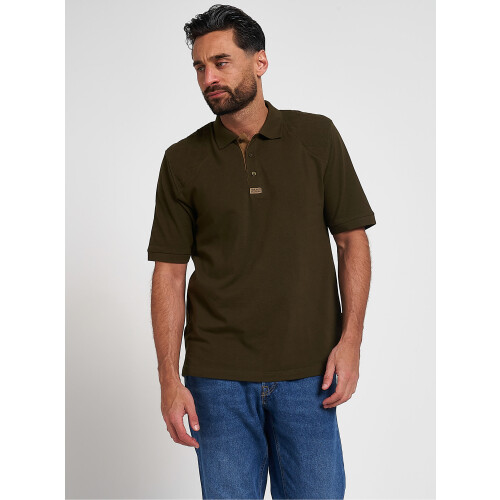 JACK PYKE JACK PYKE Sporting Short Sleeve Polo Shirt Green Medium 1