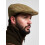 JACK PYKE JACK PYKE Wool Blend Flat Cap Tweed 57cm 4