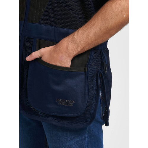 JACK PYKE Jack Pyke Men’s Skeet Vest Navy Small 1