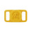 Locator Case for Pet Silicone Locator Loss Prevention Tracker Waterproof Protective Case,Yellow 1
