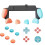 For Switch2 Case Plastic Grip Protective Shell+Joystick Caps+Direction Keys Kit for Switch2 Grip Ca 1
