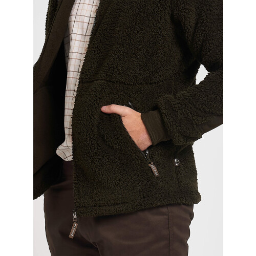 JACK PYKE JACK PYKE Sherpa Fleece Jacket Gen2 Dark Olive Large 2