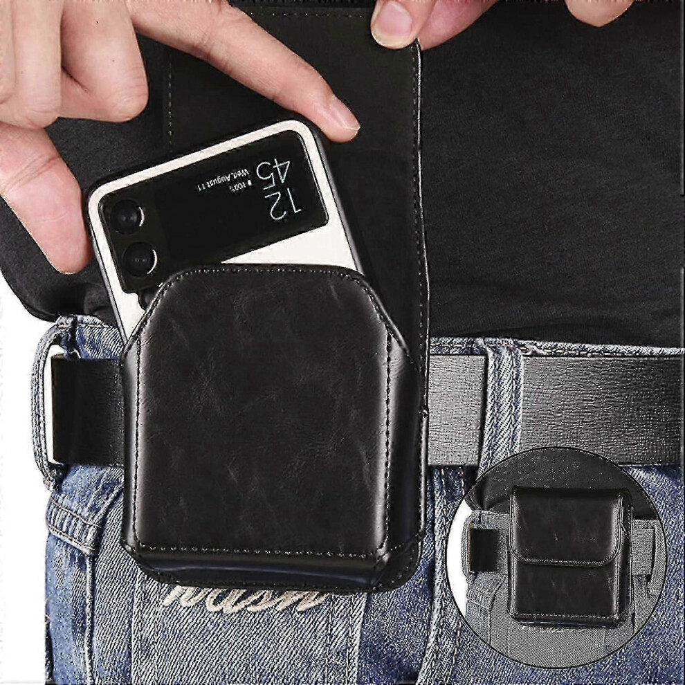 Motorola Razr Plus 2023 Case & Galaxy Z Flip 5/4/3/2 Phone Holster - Aqwg 9319739682441