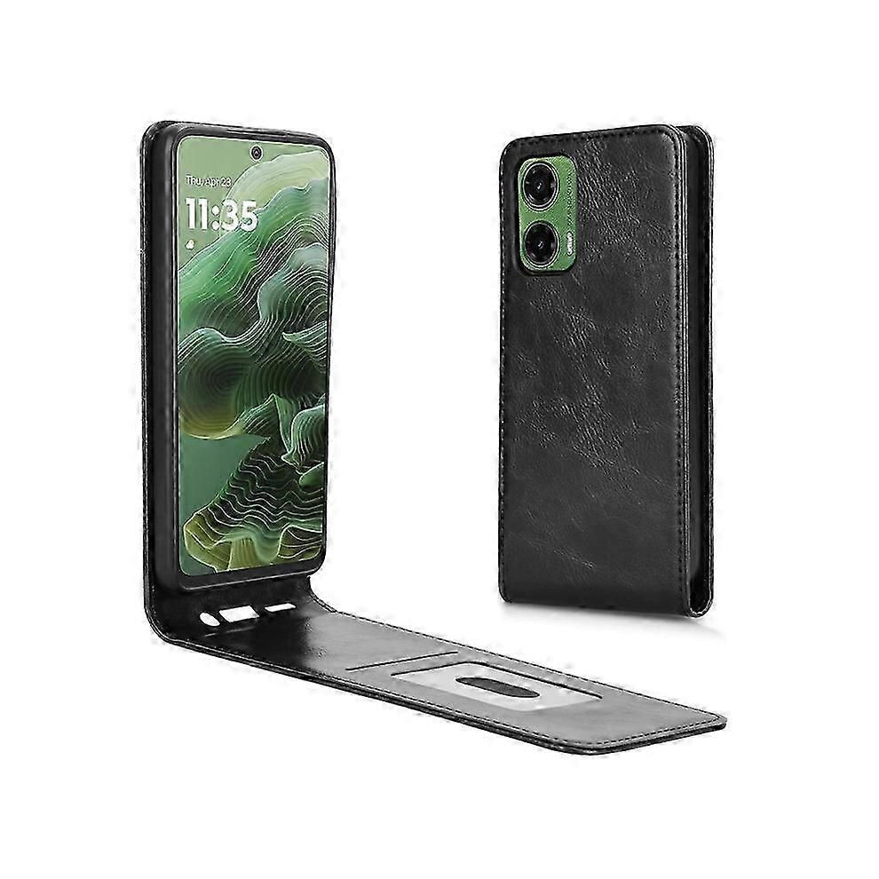 Magnetic Flip Leather Case For Motorola Moto G35 5G With Card Slot & Stand Function 9319739682793