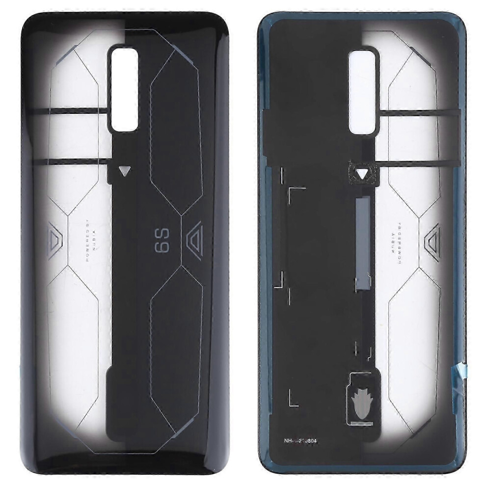 Zte Nubia Magic 6S Transparent Battery Glass Back Cover Replacement Red/Black 9319739680492