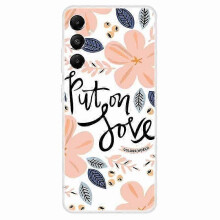 Galaxy A05s 4G Case, Pattern Printing Soft TPU Back Cover for Girls - Protective Phone Cover
