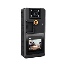 A53 Kroppsmonterad Kamera Avtagbart Batteri 7 Timmars Lång Inspelning 1296P Videoinspelning Nattseende