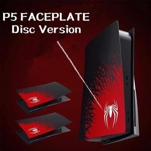Spider Replacement Shell for Protective Cover Hard Faceplate Fit for Disc Version Case Shell Cover 2