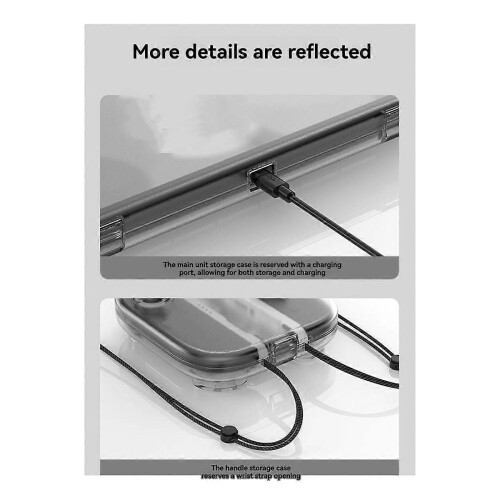 Transparent Protective Case Switch 2 Clear Storage Shell Console Handle Protector Storage Box B 1