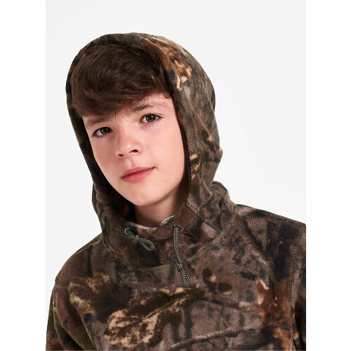 JACK PYKE JACK PYKE Junior Fieldman Fleece Hoodie English Oak Evolution Medium 1